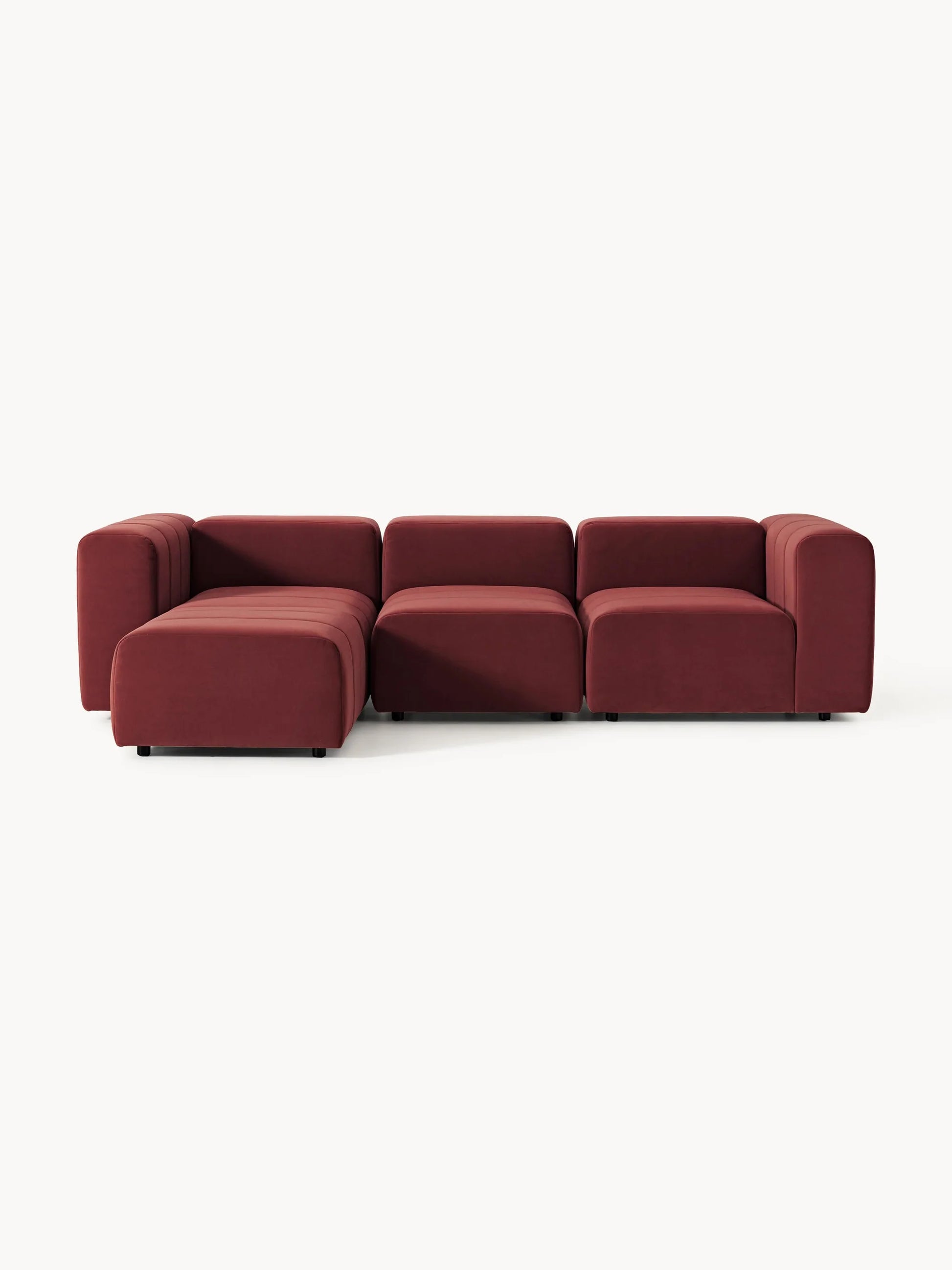 Canapé 4 places avec pouf BALI