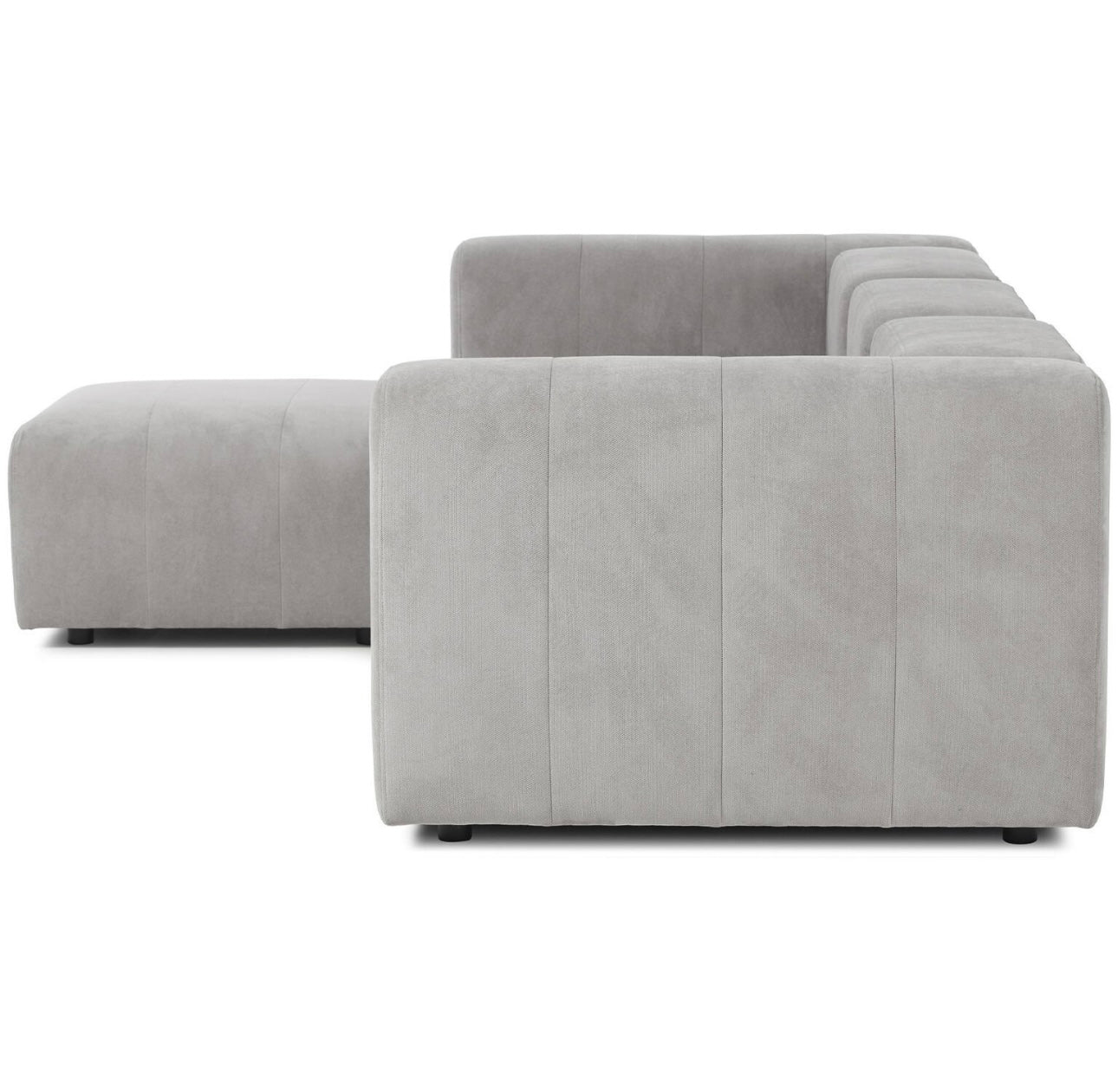 Canapé 4 places avec pouf BALI