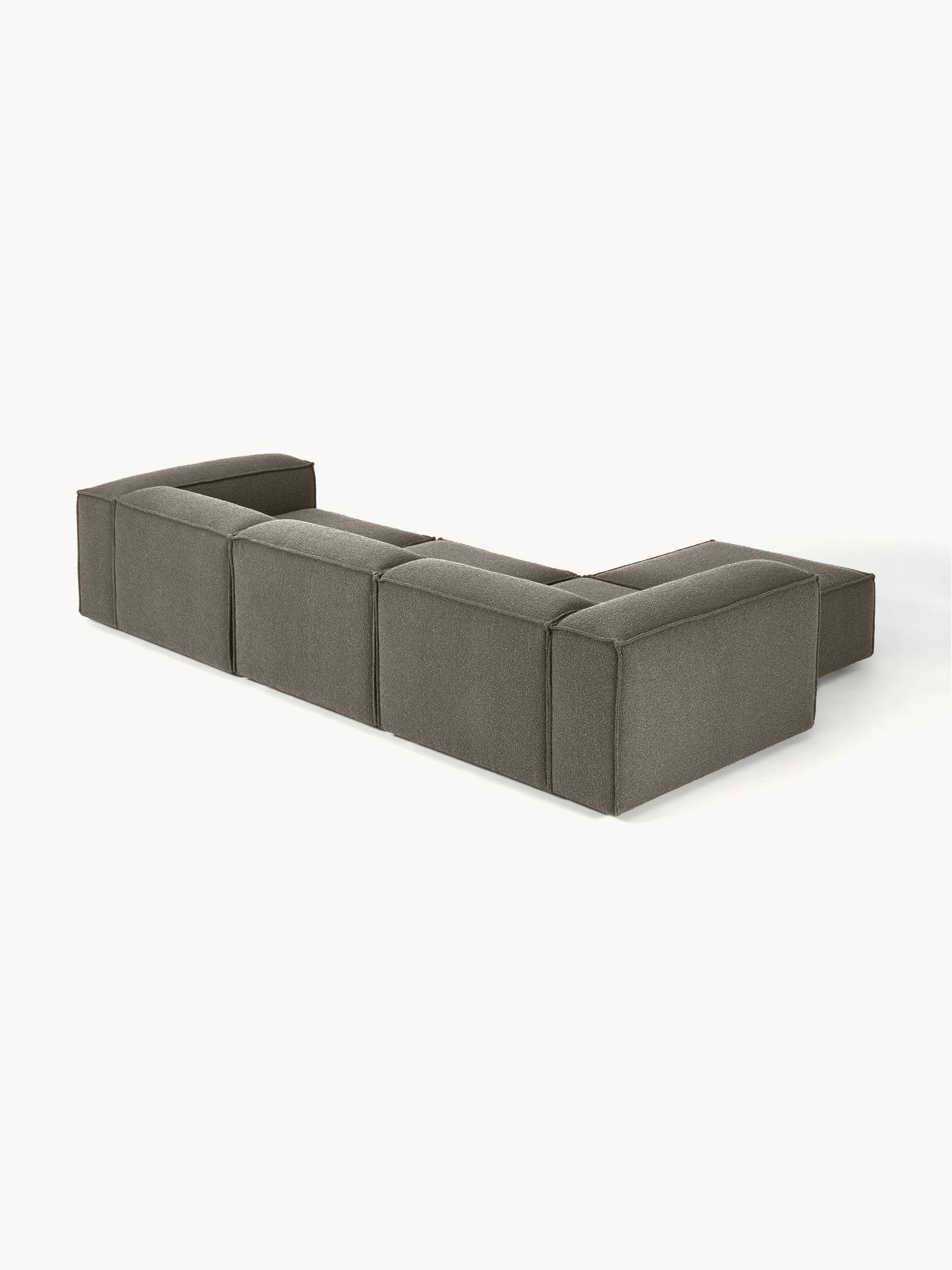 Canapé Teddy 4 places avec pouf VIYA