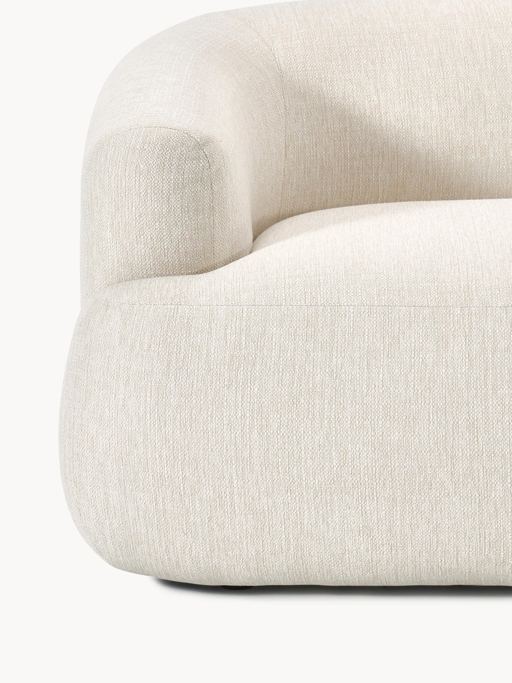 NOBU 3-seater fabric sofa