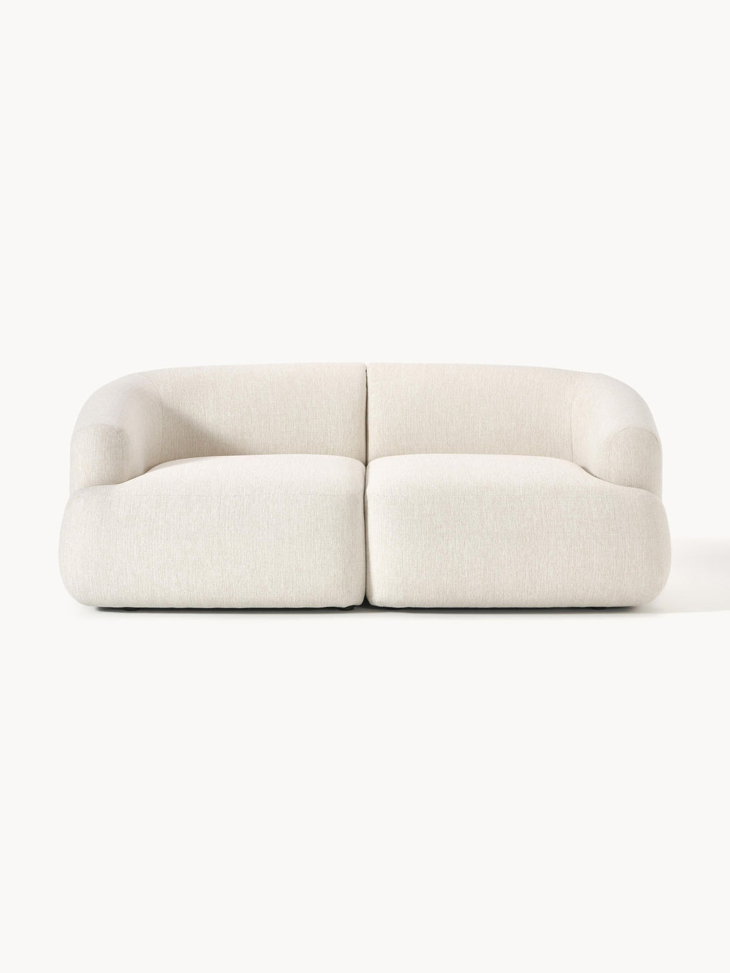 NOBU 3-seater fabric sofa