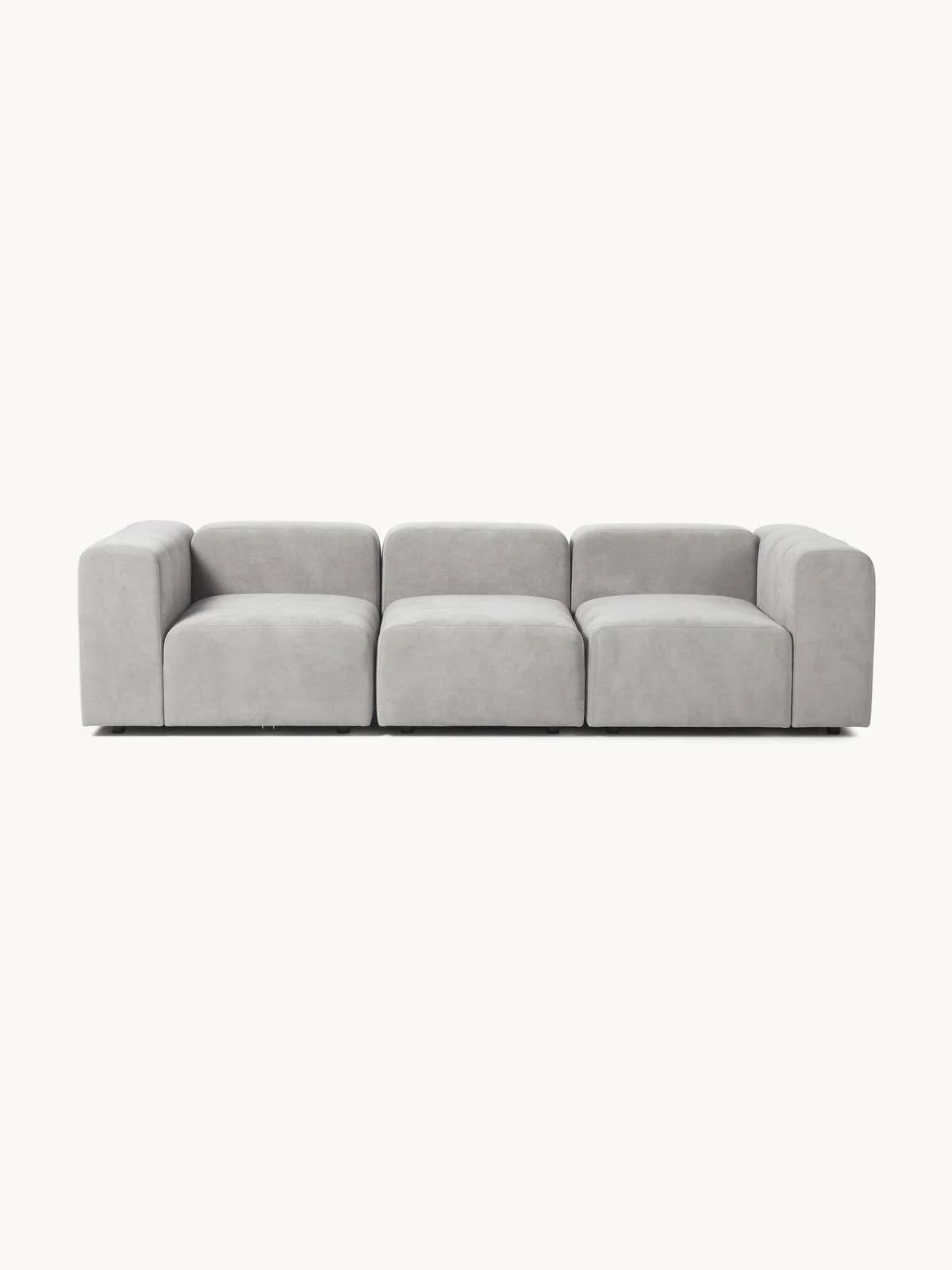 Canapé BALI 3 places avec pouf - Atelier Moderne