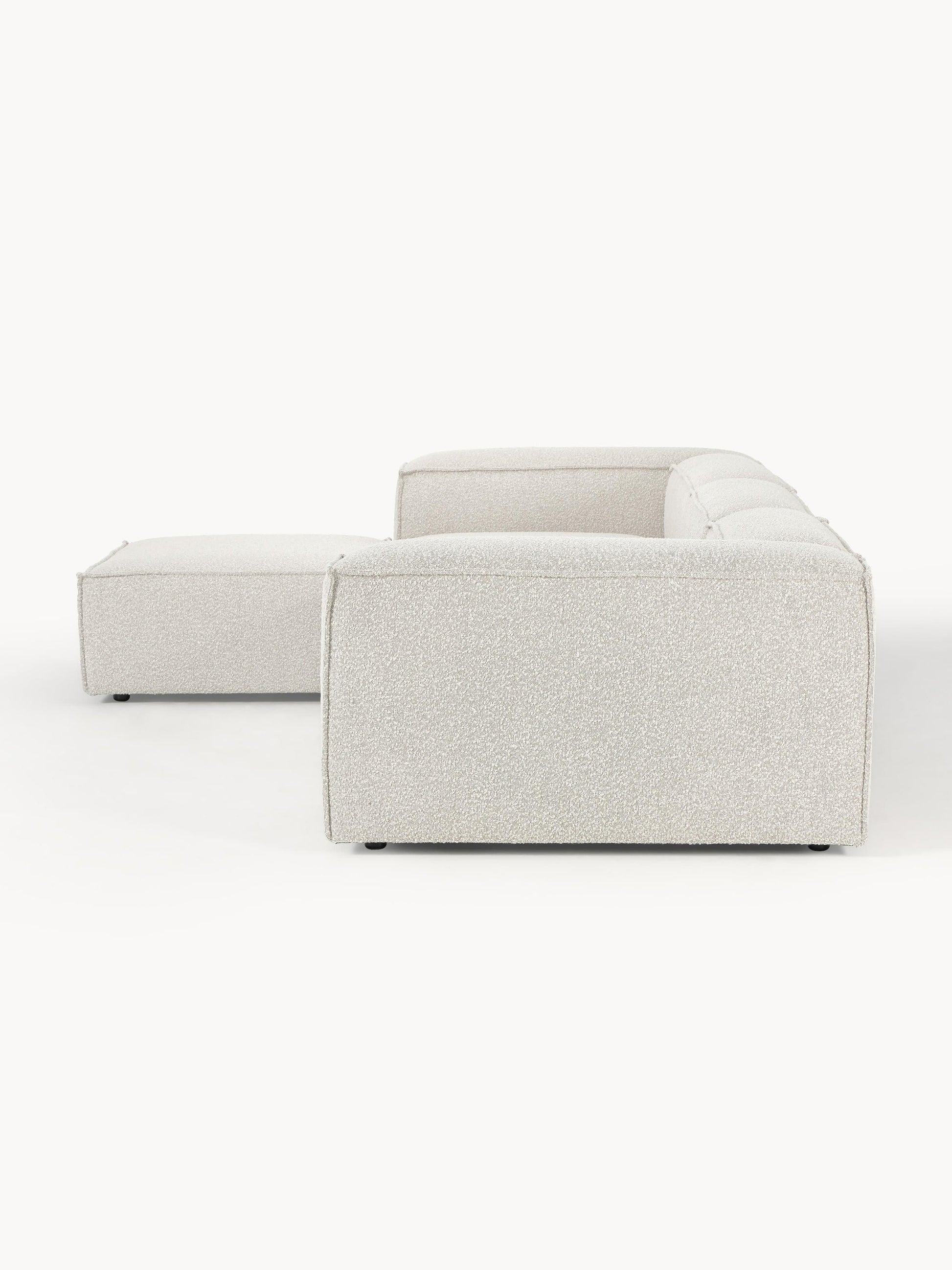 Canapé Teddy 4 places avec pouf VIYA