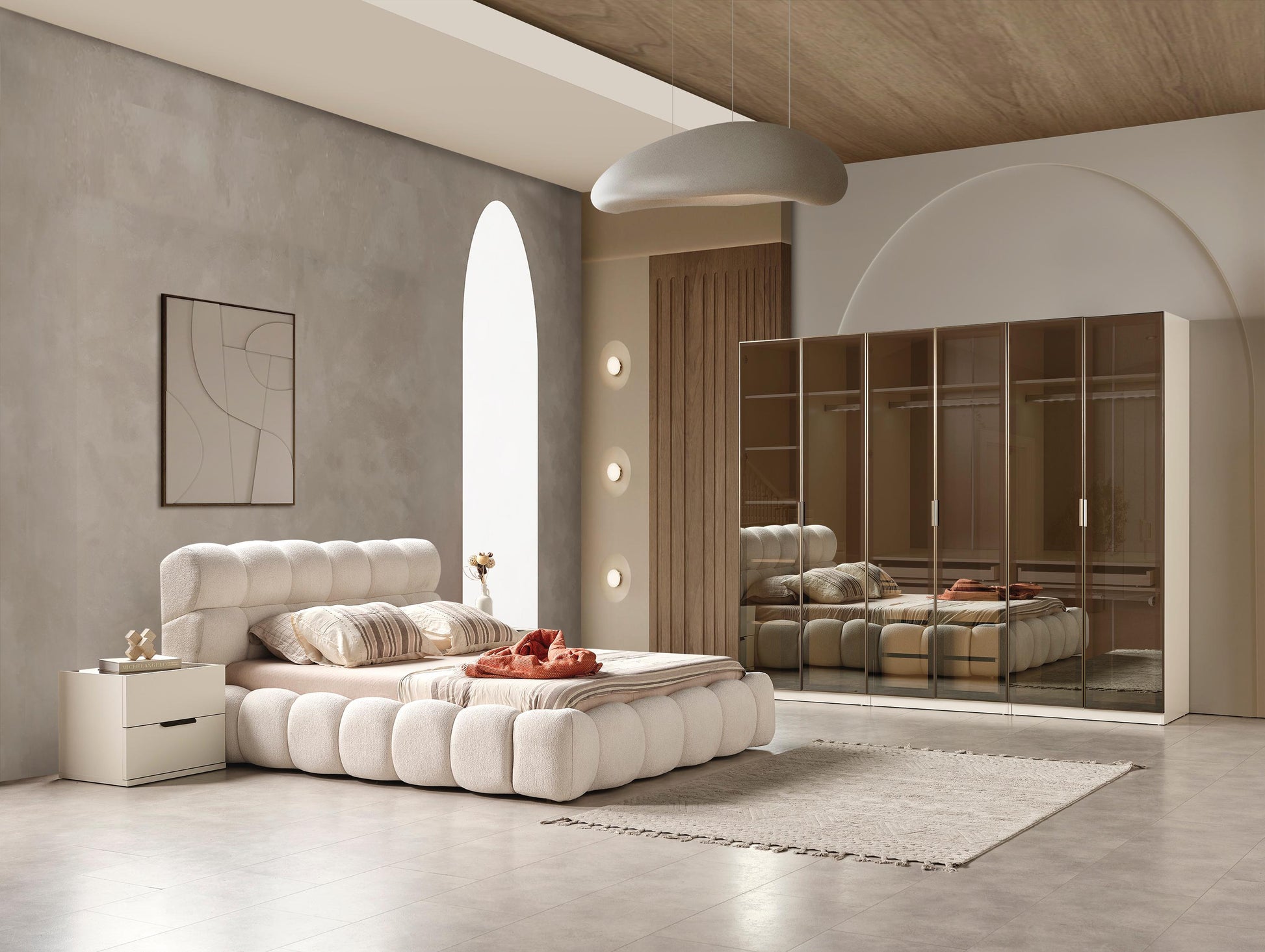 Lit BUBBLE - King Size - Atelier Moderne