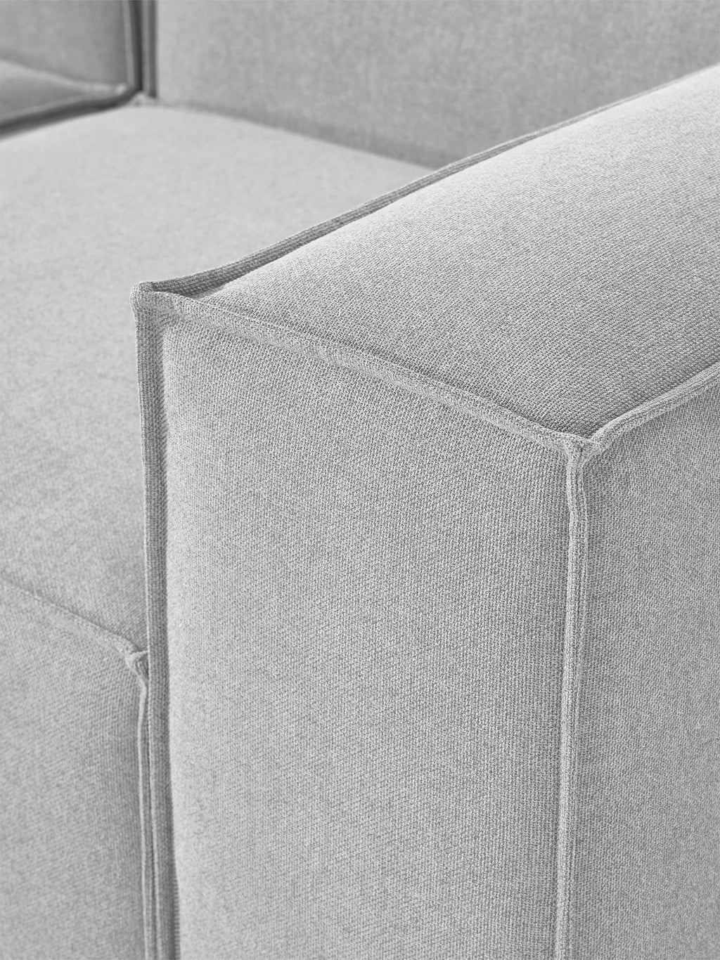 Canapé 4 places avec pouf VIYA