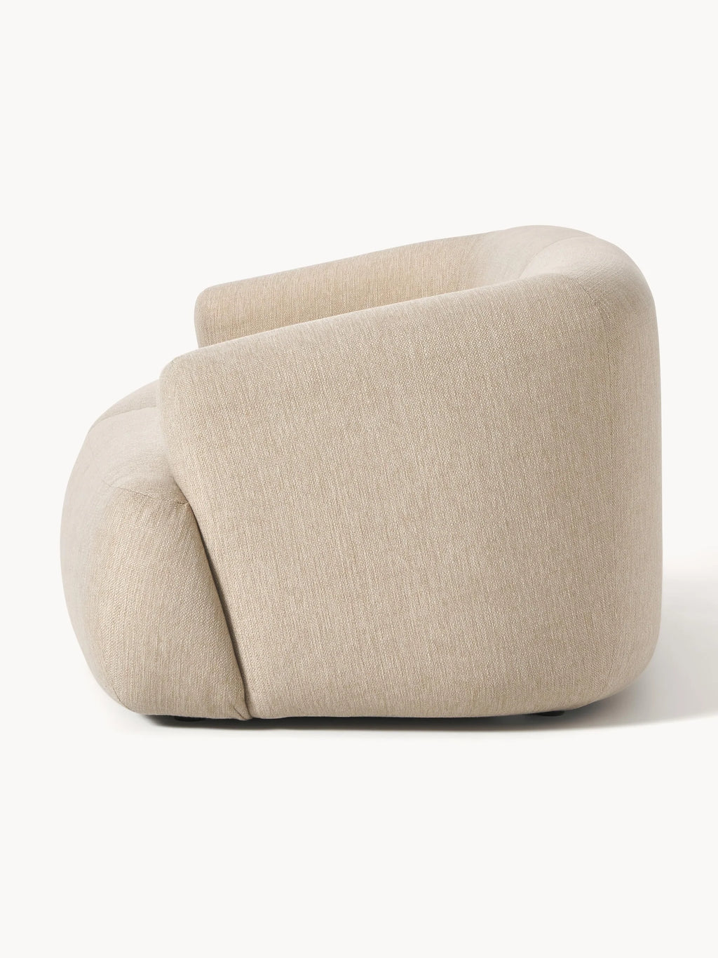 NOBU 3-seater fabric sofa
