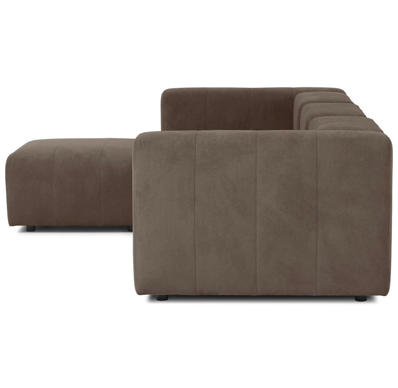 Canapé 4 places avec pouf BALI